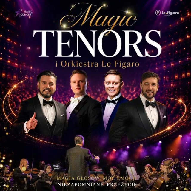 Magic Tenors i orkiestra Le Figaro